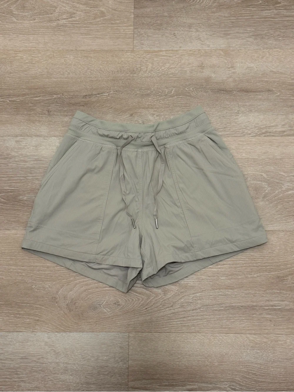 lululemon athletica Sage Ribbed Drawstring Athletic Shorts